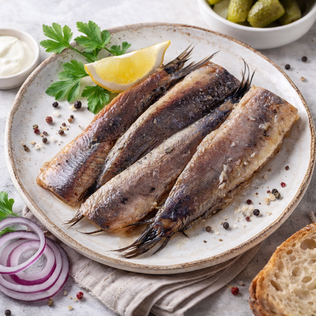 Matjas holenderski oryginalny mrożony 800-900g (Certyfikat MSC)