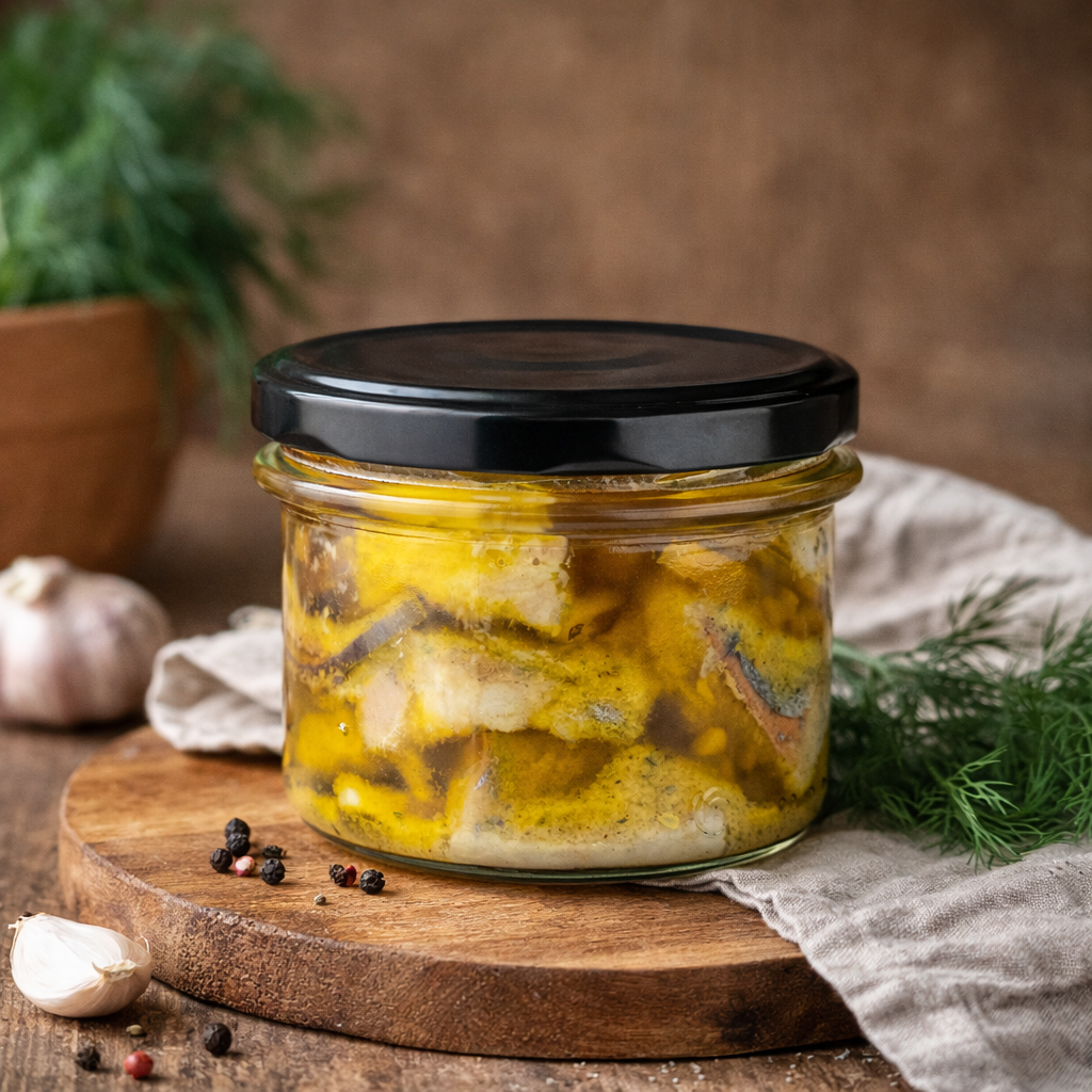 Matjasy holenderskie w oleju rzepakowym tłoczonym na zimno 175g