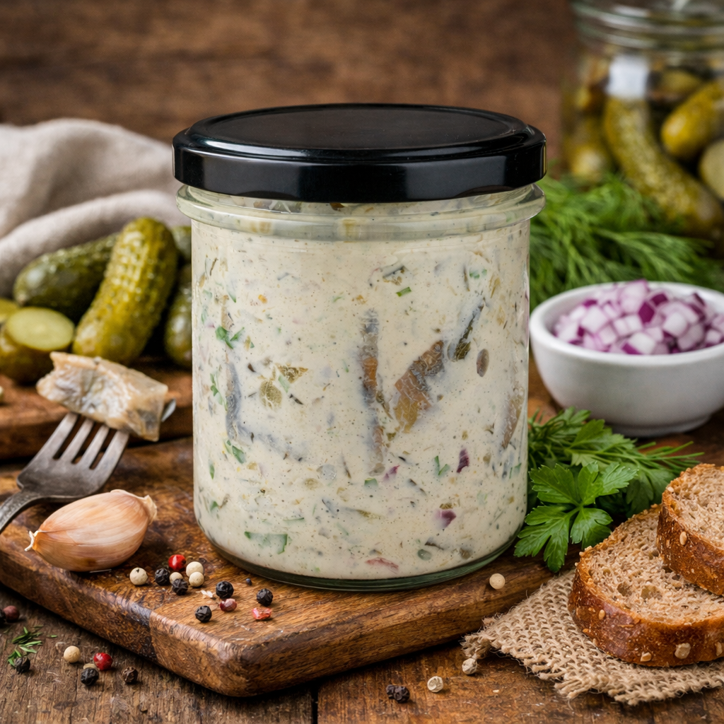 Matjasy holenderskie z kiszonym ogórkiem 300g