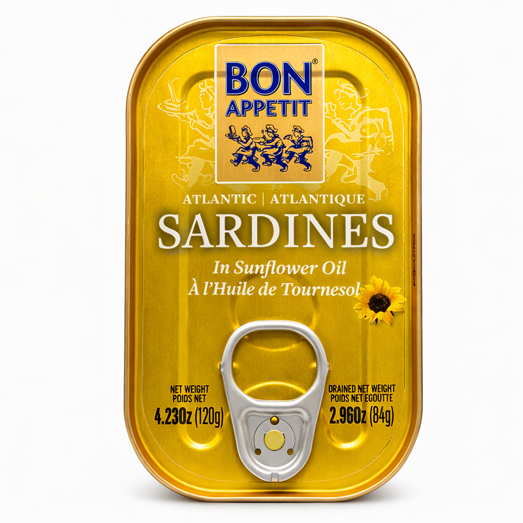 Sardynki w oleju słonecznikowym 120g