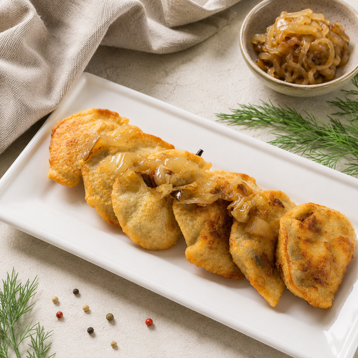 Pierogi z karpiem 6 sztuk