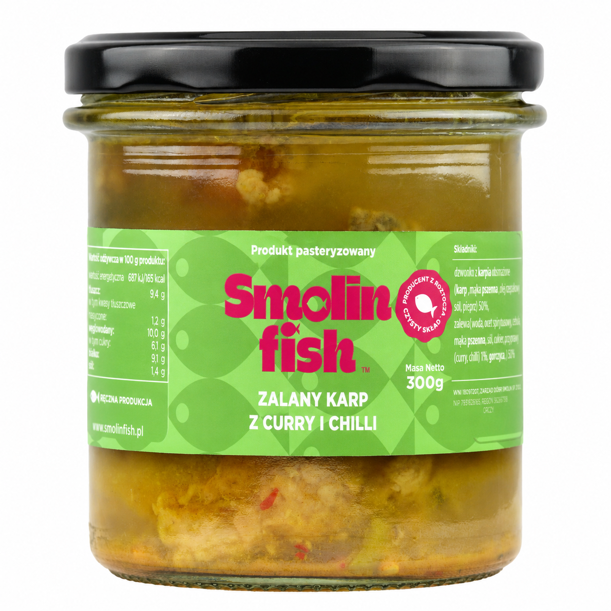 Zalany karp z curry i chilli 300g