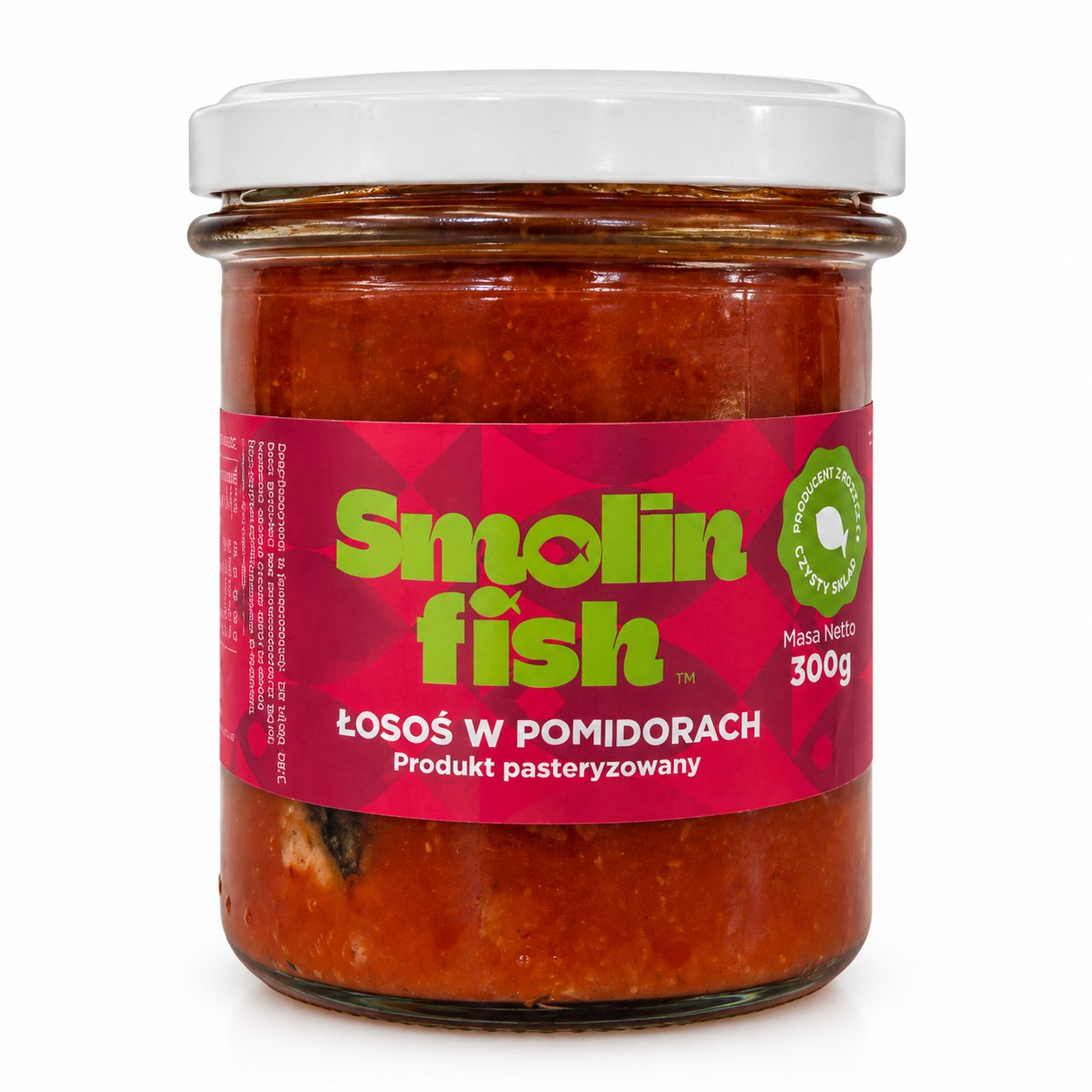 Łosoś w pomidorach 300g