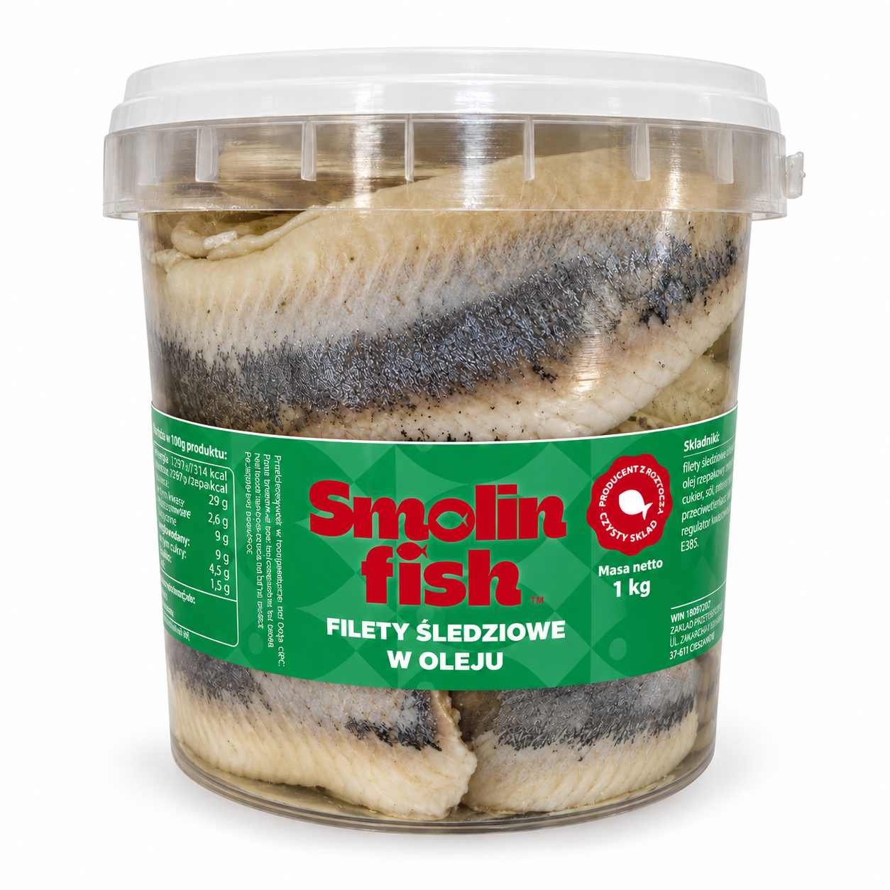 Śledzie w zalewie w oleju 1kg